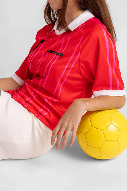 Larroude Jersey Red - Larroude