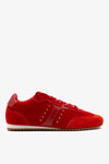 Scarlet Suede and Blood Red Leather