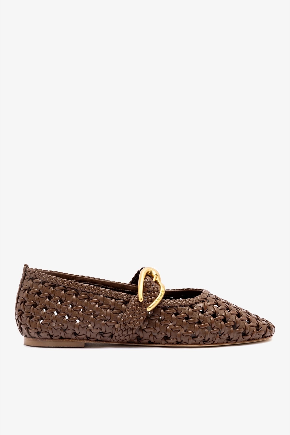 Verona New Macrame In Burnt Umber Leather - Larroude