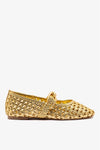 Gold Metallic Leather