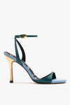 Teal Satin